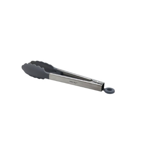 Изображение KINGHoff kitchen tongs, steel-nylon 9 gray, KH 1741