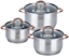 Picture of KINGHoff rose gold cookware set, 6 pieces, Ø18, Ø20, Ø24, KH 1762