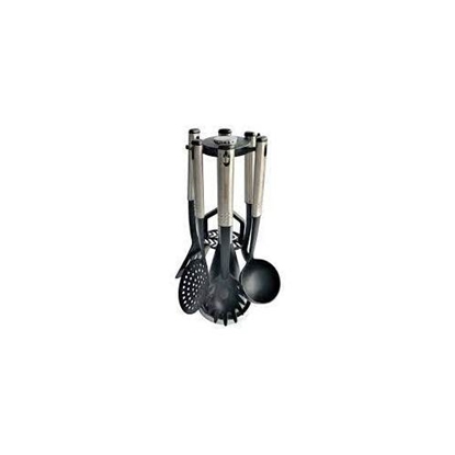 Picture of Kinghoff set 7pcs chopper, sieve with grooves, cup, spoon, spaghetti server KH 1569