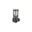 Picture of Kinghoff set 7pcs chopper, sieve with grooves, cup, spoon, spaghetti server KH 1569