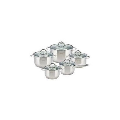 Picture of Kitchen pot set, 10 pieces - 2*2.1L, 2.9L, 3.9L, 6.6L Kinghoff KH 4449