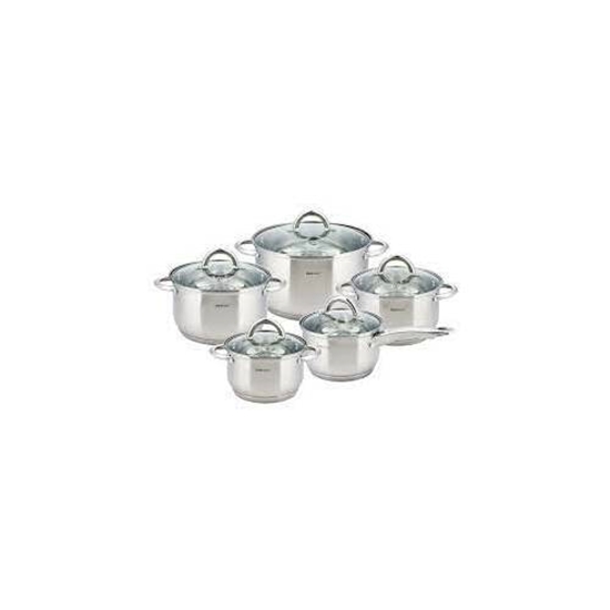 Picture of Kitchen pot set, 10 pieces - 2*2.1L, 2.9L, 3.9L, 6.6L Kinghoff KH 4449