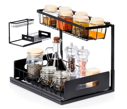 Picture of Kitchen shelf 35.5x5.1x27cm, 229222, VILDE