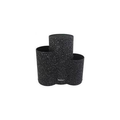 Picture of Knife block 3 in 1 with a net in the middle at the top 23x10x22.2cm Kinghoff KH1561
