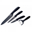 Изображение Knife Set Oliver Voltz 5V51633B4G, 3 pcs + Peeler, Black, in Box