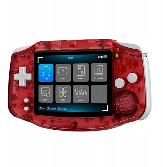 Picture of Konsola przenona Anbernic Konsola przenona dla gier retro ANBERNIC RG34XX Red