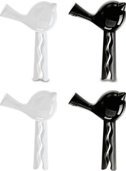 Изображение Koziol fresh food pegs Piep black/white 4 czci