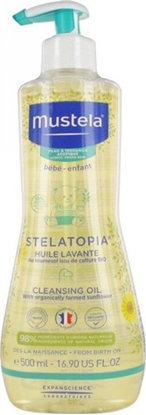 Picture of Laboratoires Expanscience Polska Mustela, Stelatopia Olejek myjcy, 500 ml - Dugi termin wanoci!