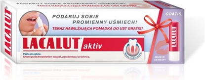 Picture of Lacalut  Lacalut Pasta do zbów Activ paradontoza 75ml + pomadka ochronna