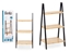Изображение Ladder rack 3 shelves, bamboo black, 3.5×84×30 cm, 82769, Berilo