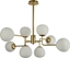 Attēls no Lampa sufitowa Maytoni yrandol mosiny metalowy Maytoni Erich MOD221-PL-08-G