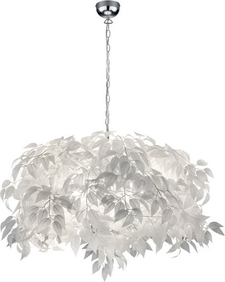 Picture of Lampa wiszca Trio Lampa wiszca biaa nowoczesna Trio RL LEAVY R10464001