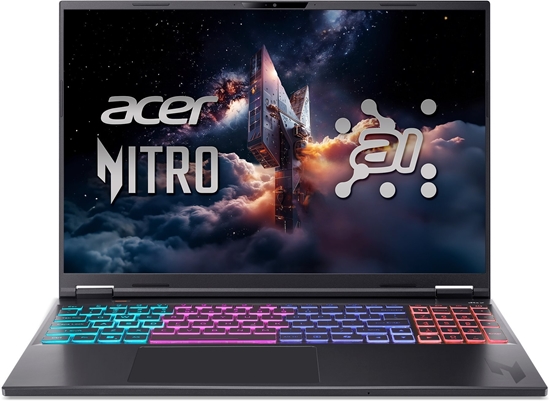 Picture of Laptop Acer Nitro 16S AI AN16S-61 Ryzen AI 9 365 / 32 GB / 1 TB / W11 Pro / RTX 5070 Ti / 180 Hz (NH.U06EP.003)