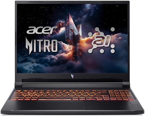 Picture of Laptop Acer Nitro V 16 AI ANV16-42 16"/Ryzen 7 260/16GB DDR5/1TB PCIe SSD/RTX 5050/W11H