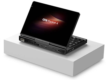 Attēls no Laptop Lenovo Laptop GPD-Pocket-4 Ryzen 7 8840U/8" WQXGA (2560x1600) Touchscreen 144Hz IPS/x360/LAN/16GB/SSD 1TB/BT/BLKB/FPR/x360/Radeon 780M