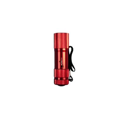 Picture of LED aluminum flashlight with 9 LEDs, 4002745, Heitech