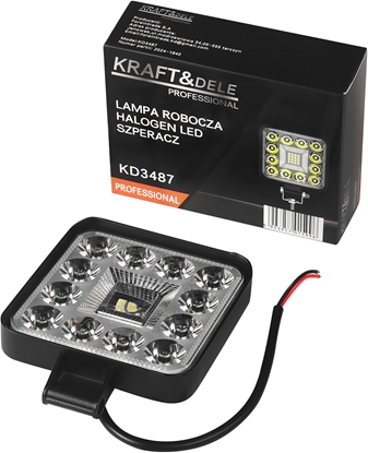 Picture of LED darba lampa auto un tehnikai 20W | 9000 lm | IP65 | 9-40V | 6000K