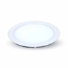 Изображение LED gaismas panelis. Apaļas formas panelis 18W 3000K 225x13 ar vadības bloku