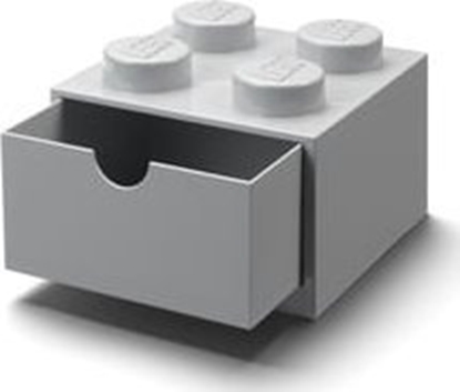 Picture of LEGO Szufladka na biurko klocek LEGO Brick 4 (Szary)
