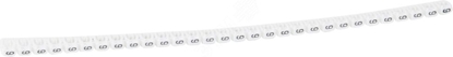 Изображение Legrand Oznacznik biay cyfra CAB3 1,5-2,5 /9/ 1200szt. (038229)