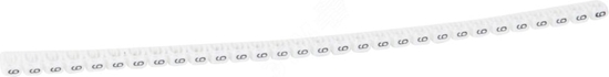 Изображение Legrand Oznacznik biay cyfra CAB3 1,5-2,5 /9/ 1200szt. (038229)