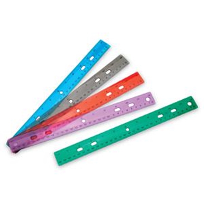 Изображение Lineāls 30cm caursp/krās. EAGLE