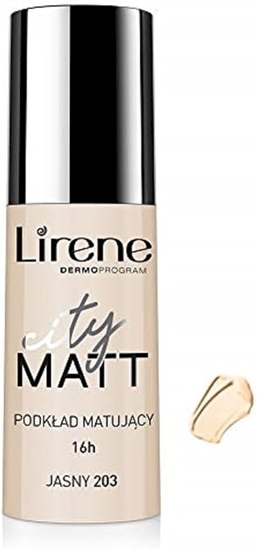 Picture of Lirene City Matt Fluid 203 Smoothing Bright 30 ml