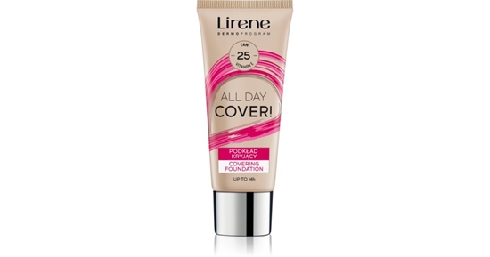 Picture of Lirene Vitamin E High-Coverage Liquid Foundation 24 Beige 30 ml