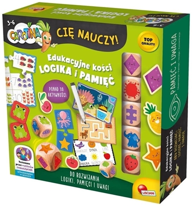 Picture of Lisciani LISCIANI CAROTINA CI NAUCZY EDUKACYJNE KOCI LOGIKA I PAMI