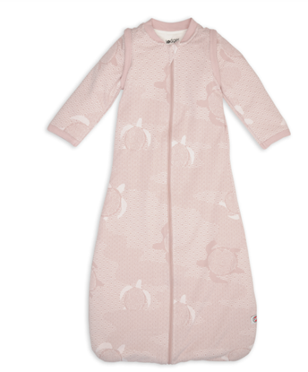 Picture of Lodger Hopper Matcha Turtle Sleeping bag with removable sleeves 68/80 / Pink