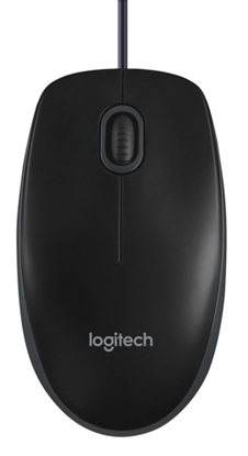 Attēls no Logitech B100 Optical USB Black(Boj.iepak)