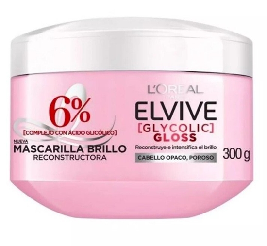 Picture of L'Oréal Paris Elseve Glycolic Gloss Smoothing Mask 300 ml