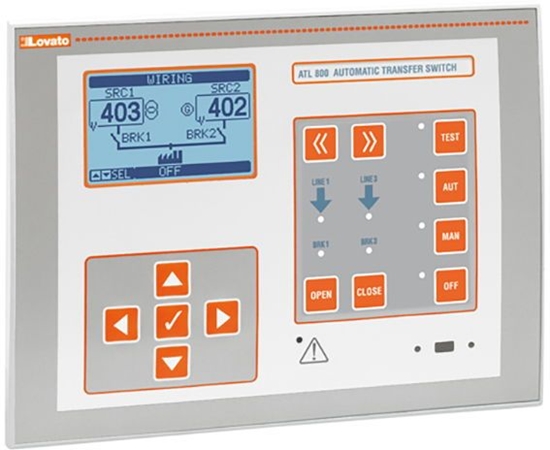 Picture of Lovato Electric Automatyczny przecznik sieci 12-24-48VDC i 100-240VAC /180x240mm, do rozbudowy EXP, RS-485 (ATL800)