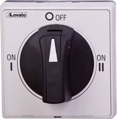 Picture of Lovato Electric Napd drzwiowy I-0-II do rozczników z blokad czarne (GAX67B)
