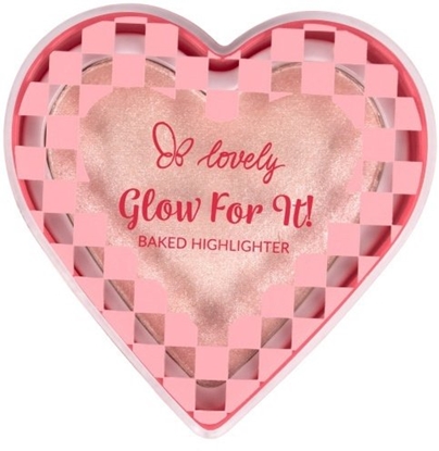 Picture of Lovely Lovely Glow For It Baked Highlighter rozwietlacz do twarzy 9g