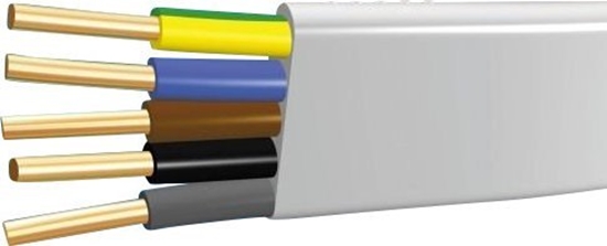 Изображение lsk Przewód YDYP 5X6mm2 450/750V 172153023C0100 krki NKT 100m (YDYP5X6_750 NKT)