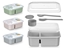 Attēls no Lunch box with cutlery separator, 8×20×14.5 cm, 67007, Leknes