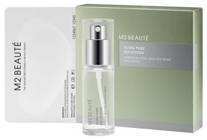Attēls no M2 Beauté Ultra Pure Solutions Hybrid Second Skin Eye Mask Collagen 30 ml