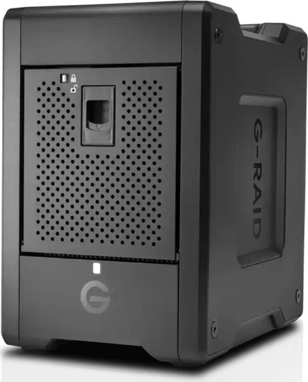 Изображение Macierz dyskowa SanDisk SanDisk Professional G-RAID SHUTTLE 4 - Festplatten-Array - 48 TB - 4 Schachte - HDD 12 TB x 4 - Thunderbolt 3, USB 3.2 Gen 2 (extern)