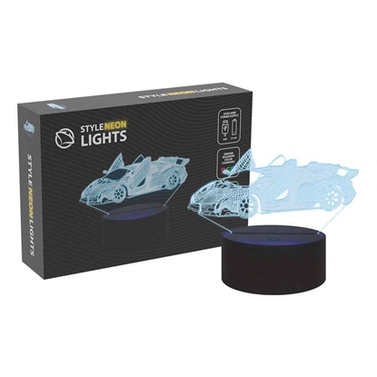 Picture of Manta SNL64RGB LED lamp Light decoration Car 3D RGB