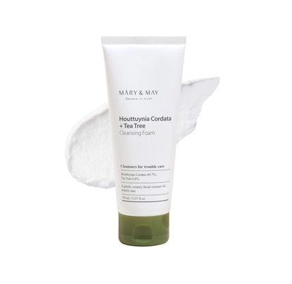 Picture of Mary&May Houttuynia Cordata + Tea Tree Cleansing Foam 150ml