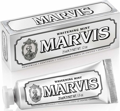 Picture of Marvis Whitening Mint Toothpaste Wybielajca Pasta Do Zbów Z Fluorem 25ml