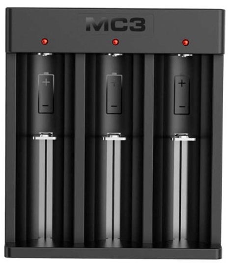 Picture of MC3 lādētājs Li-ion (18650, 21700, 26650, 20700, 14500, 16340, 18350, 18500, 10440)