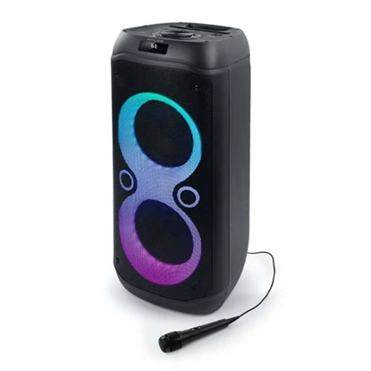 Picture of MEGA Party Box speaker with microphone 600 W, MUSE, M 1937 DJ