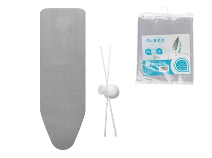 Изображение Metallized Ironing Board Cover, 126x45 cm, 29923, 27 x 35.5 x 3.5, ALSEA