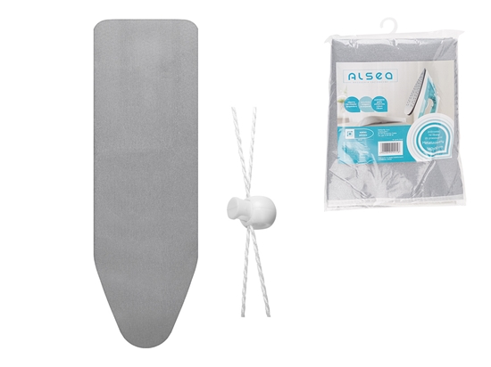 Изображение Metallized Ironing Board Cover, 140x50 cm, 29925, 27 x 35.5 x 4.5, ALSEA