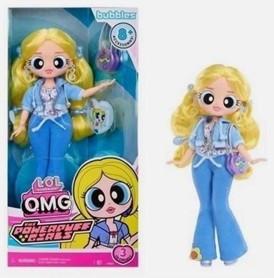 Picture of MGA LOL Surprise OMG Powerpuff Girls Doll - Bubbles