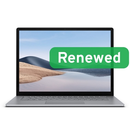 Picture of Microsoft Renewed Grade A | Surface Laptop 4 Platinum | 15 " | i7-1185G7 | 8 GB | SSD | 256 GB | Intel Iris Xe Graphics | Windows 11 Pro | Keyboard language US