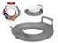 Attēls no Microwave plate holder, 7.5×30×26.7 cm, 12814, Kinvara