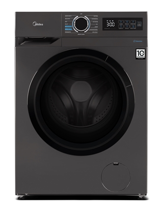 Picture of Midea | Washing Machine | MF110W60/T-HR | Energy efficiency class D | Front loading | Washing capacity 6 kg | 1000 RPM | Depth 40 cm | Width 59.5 cm | Display | LED | Silver